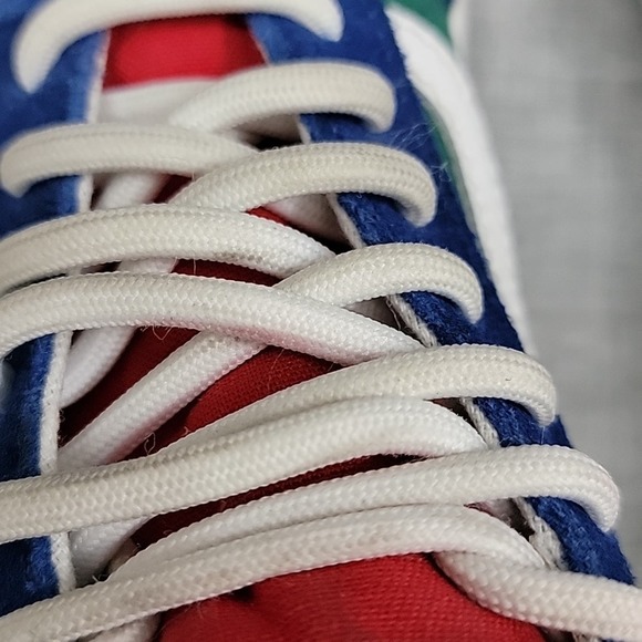 Vans old skool Yacht Club colorblocked Blue Red Yellow Green White women 5.5 - Picture 10 of 13